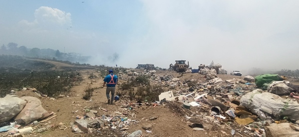 Calidad del aire se deteriora por incendio en vertedero | Nuestro ...