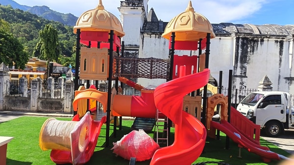 San Juan Ermita estrena área para recreación infantil